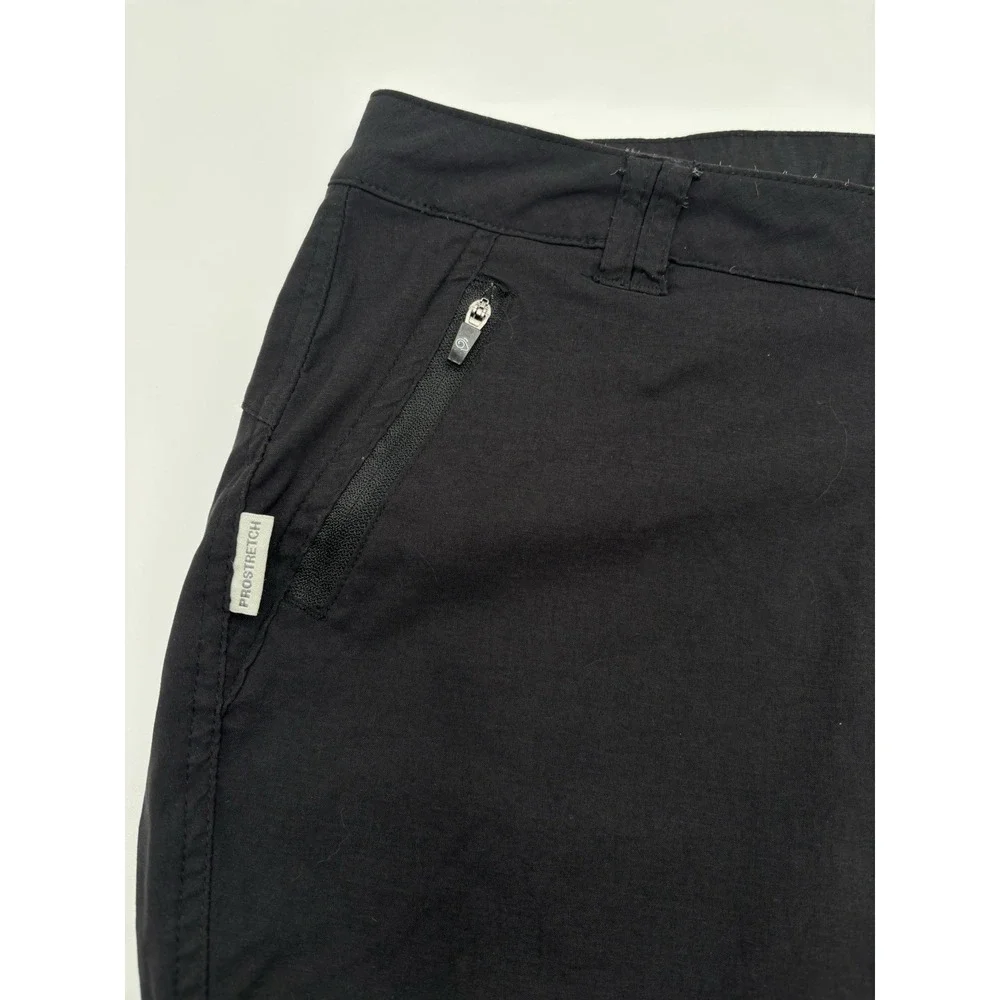 Craghoppers Pro Stretch Hiking Pants Womens 10 Black Travel Outdoor 30x